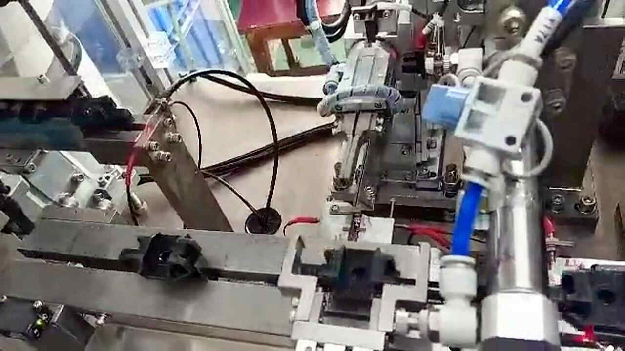 Excitation rod assembly machine
