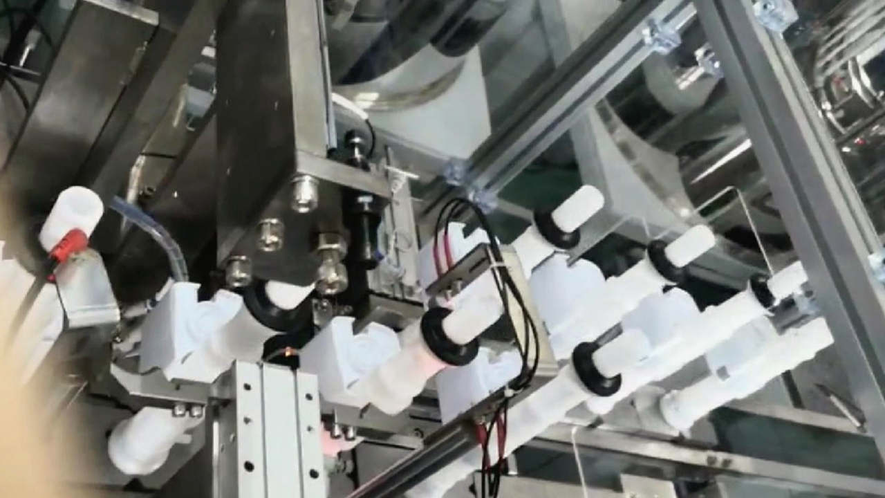 Water inlet valve automatic assembly line