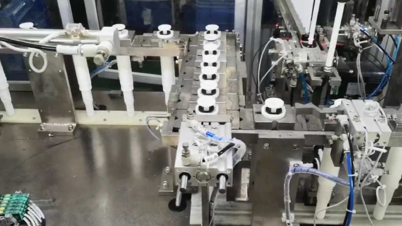 Water inlet valve automatic assembly line