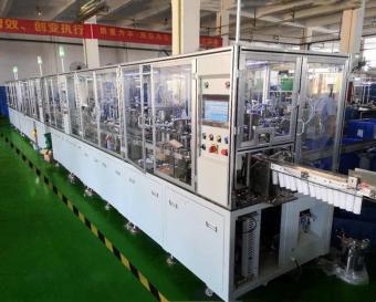 Water inlet valve automatic assembly line